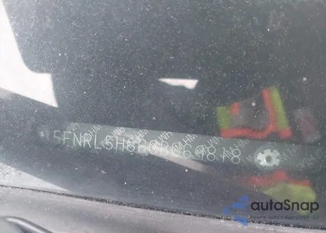 2012 Honda Odyssey Ex-L z USA, uszkodzony, nr VIN 5FNRL5H66CB069818